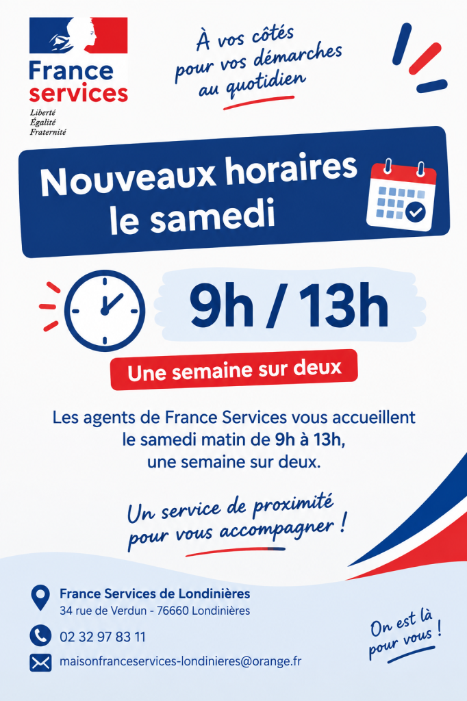 Nouveaux Horaires 