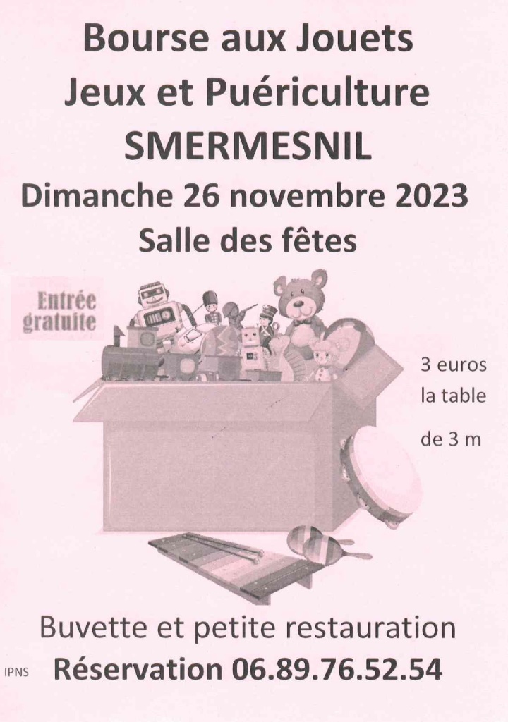 Bourse aux jouets