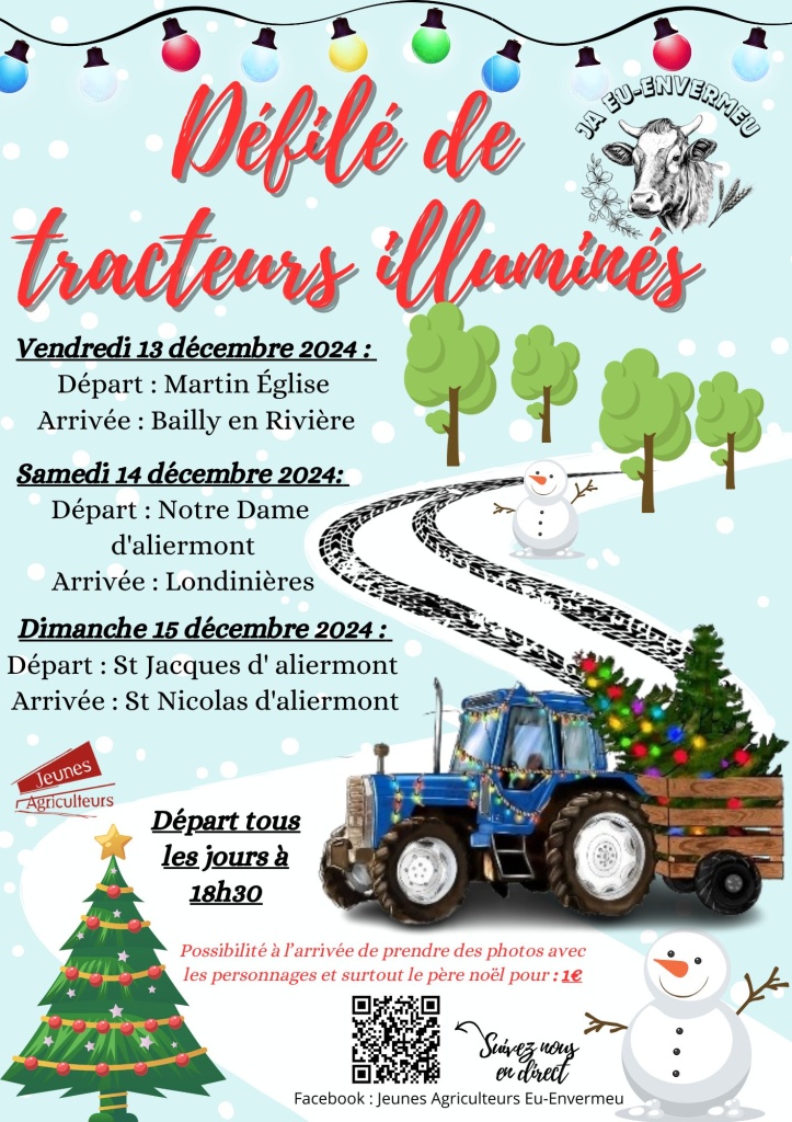 Défilé de tracteurs