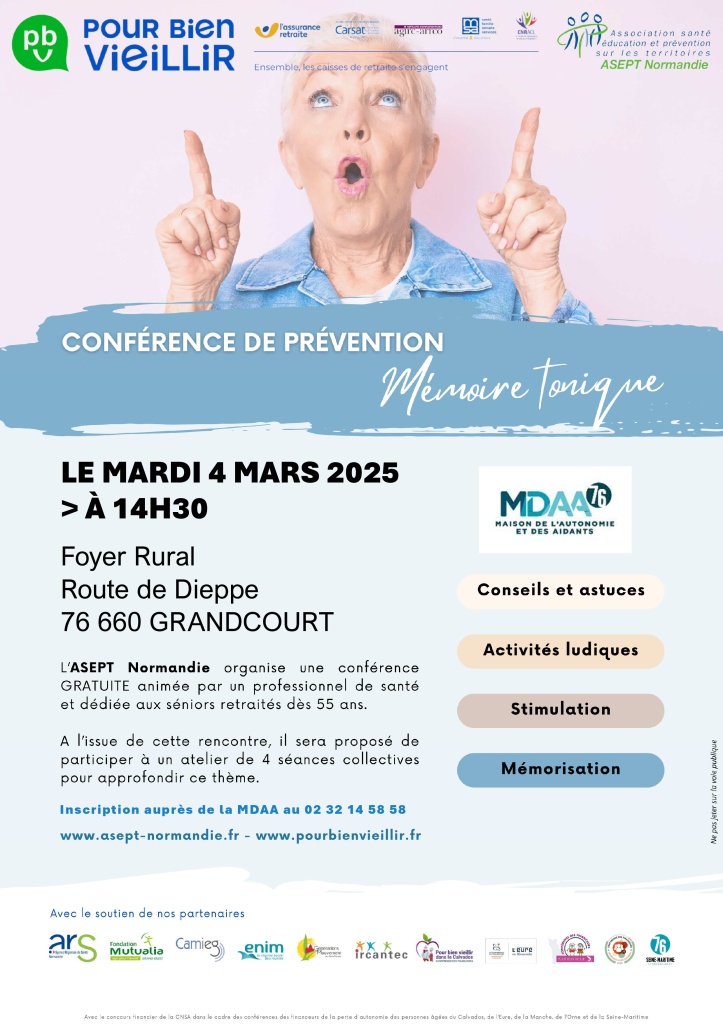Conférence mémoire tonique